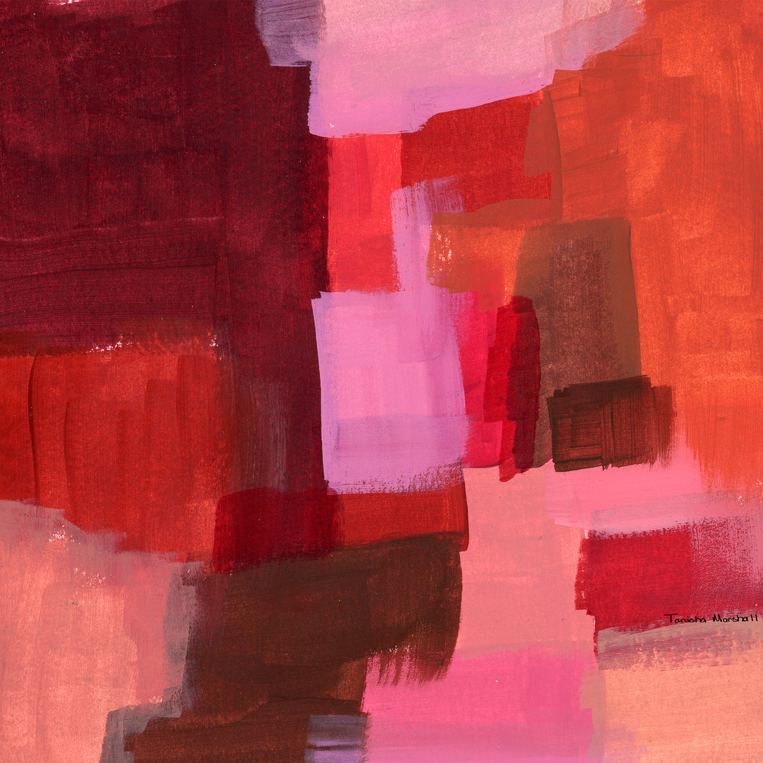 Strawburst - 8x8 Art Print