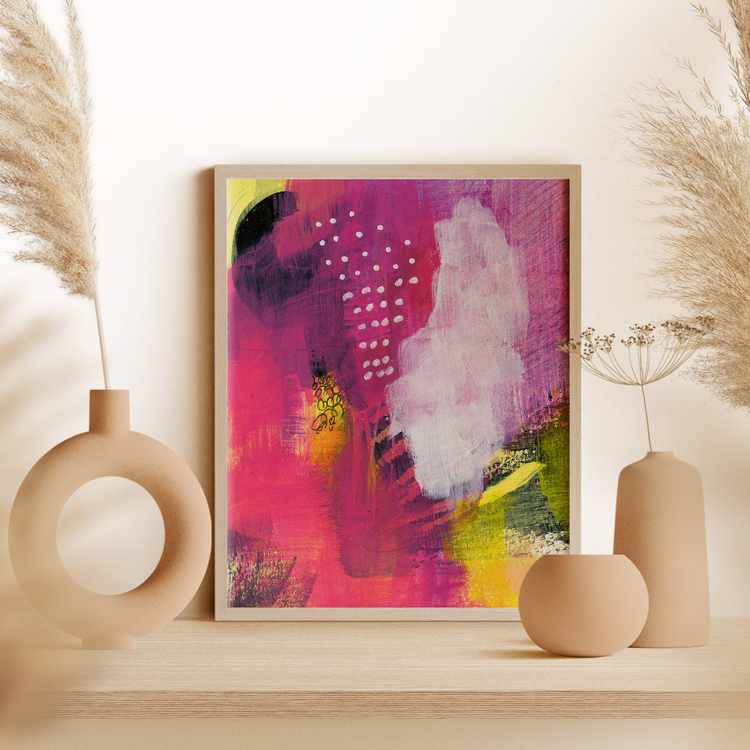 Pink Rising Collection - Art Print