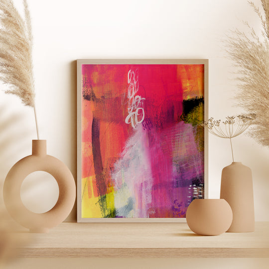 Pink Rising Collection - Art Print